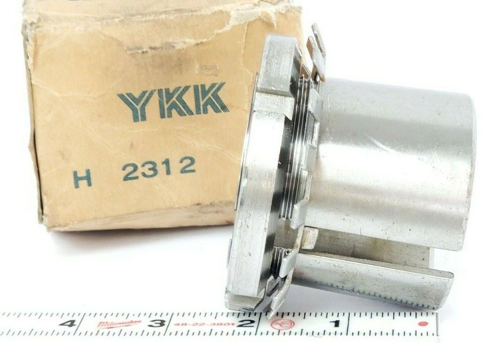 NEW YKK H-2312 55MM BEARING ADAPTER SLEEVE 1000-18A-055 H2312
