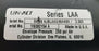 LIN-ACT 04.00 KJBLAAU49A49A 3.000 SERIES LAA PNEUMATIC CYLINDER, 4" X 3", 250PSI