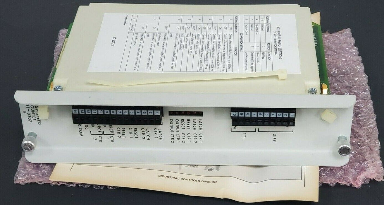 NIB HONEYWELL 621-0307R HIGH SPEED COUNTER MODULE 621-0307