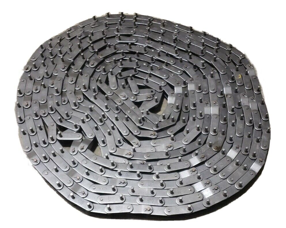 TSUBAKI RF2060 CONVEYOR ROLLER CHAIN, 1.5IN PITCH, ~49.5FT LENGTH