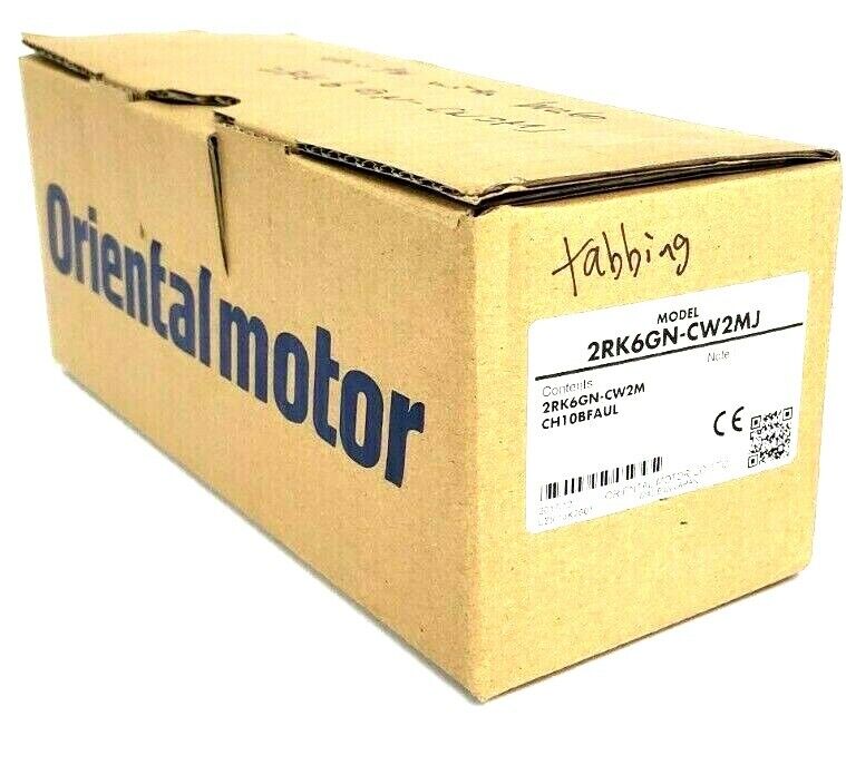 NIB ORIENTAL MOTOR 2RK6GN-CW2MJ ELECTROMAGNETIC BRAKE MOTOR CH10BFAUL