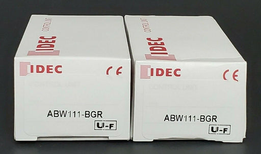 LOT OF 2 NIB IDEC ABW111-BGR PUSHBUTTONS ABW111BGR