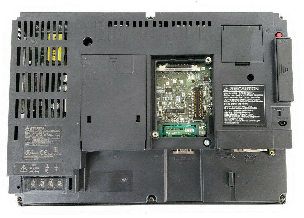 MITSUBISHI GT1675M-STBA OPERATOR INTERFACE 100-240VAC 50/60HZ 100VA