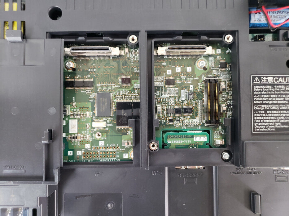 MITSUBISHI GT1675M-STBA OPERATOR INTERFACE 100-240VAC 50/60HZ 100VA