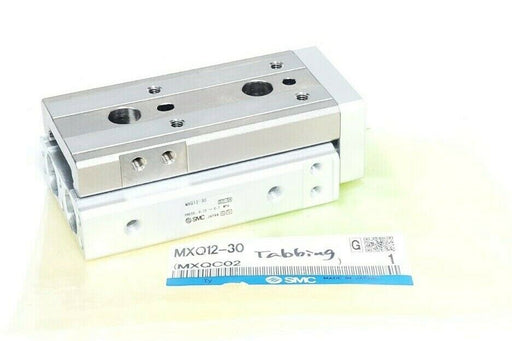 NEW SMC MXQ12-30 SERIES MXQ AIR SLIDE TABLE CYLINDER MXQC02 MXQ1230