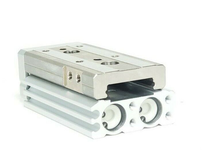 NEW SMC MXQ12-30 SERIES MXQ AIR SLIDE TABLE CYLINDER MXQC02 MXQ1230