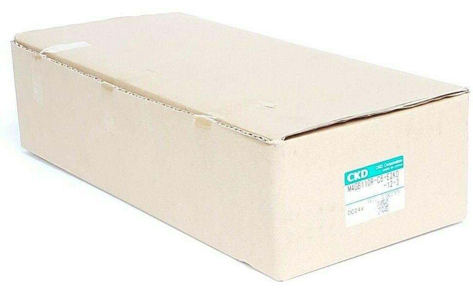 NIB CKD M4GB110R-C6-E2KD-12-3 VALVE MANIFOLD BLOCK ASSEMBLY 4GB119R-00-E2K-3