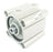NEW SMC CDQ2B63-30DZ COMPACT AIR CYLINDER CDQ2B6330DZ, 2A1-45B, MAX. 1.0MPa