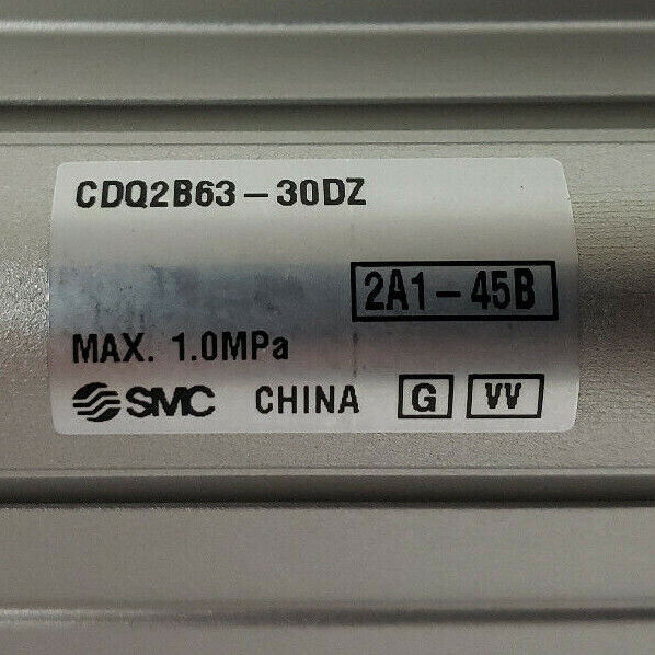 NEW SMC CDQ2B63-30DZ COMPACT AIR CYLINDER CDQ2B6330DZ, 2A1-45B, MAX. 1.0MPa