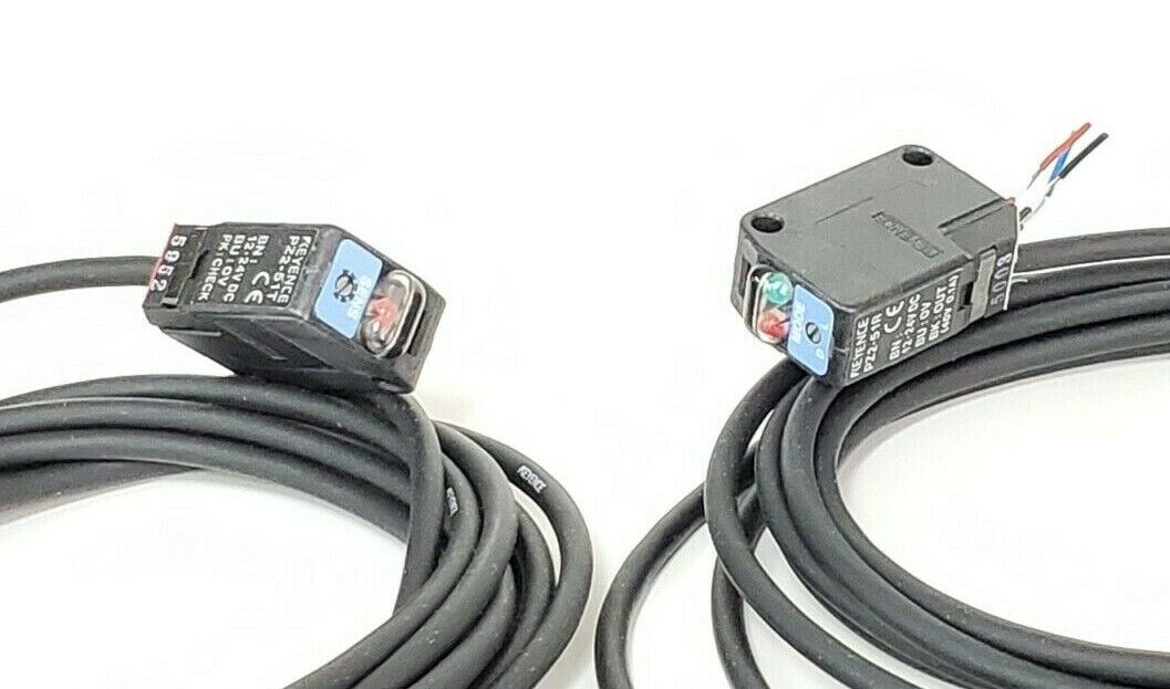 LOT OF 6 NIB KEYENCE PZ2-51 PHOTOELECTRIC SENSORS 7000MM RANGE W/AMPLIFIER PZ251