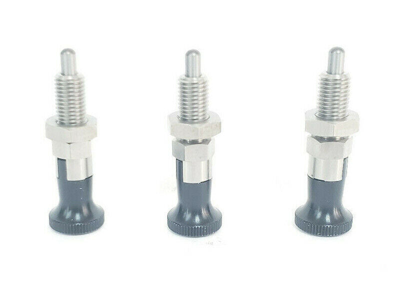 LOT OF 3 NEW MISUMI SXYKN8L INDEXING PLUNGERS THREAD DIA. 8MM STROKE 6MM