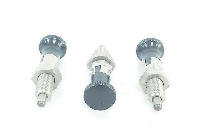 LOT OF 3 NEW MISUMI SXYKN8L INDEXING PLUNGERS THREAD DIA. 8MM STROKE 6MM
