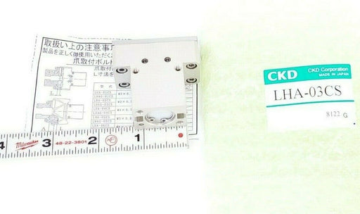 NEW CKD LHA-03CS PNEUMATIC GRIPPER SINGLE/DOUBLE ACTING LHA03CS