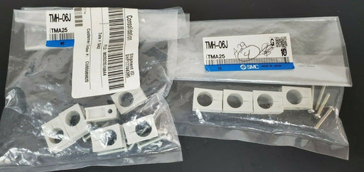 LOT OF 10 NEW SMC TMH-06J INLINE FLOW CONTROL HOLDERS TMA25 6J TMH06J