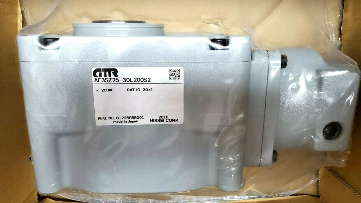 NIB GTR AF3SZ25-30L200S2 TRANSMISSION REDUCER 200W 30:1 RATIO AF3SZ2530L200S2