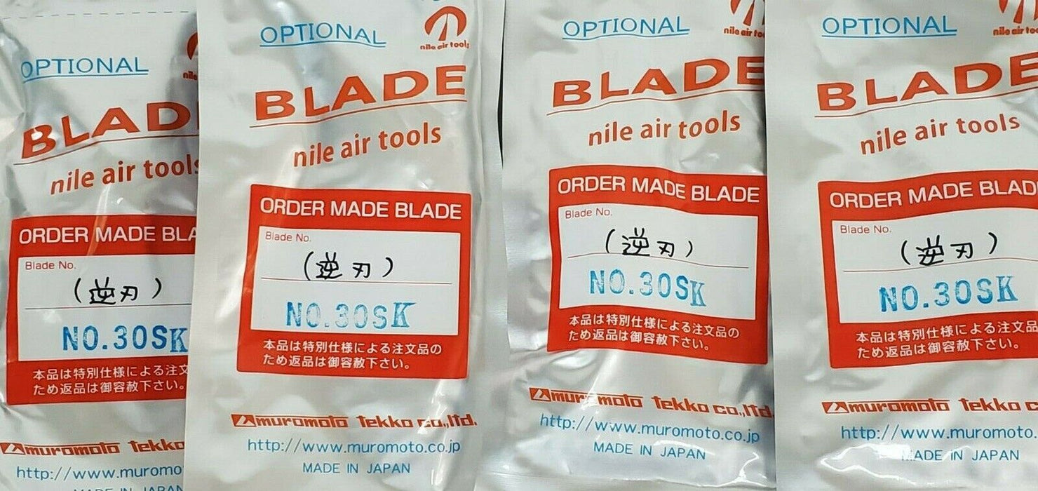 LOT OF 4 NEW NILE AIR TOOLS NO. 30SK BLADES