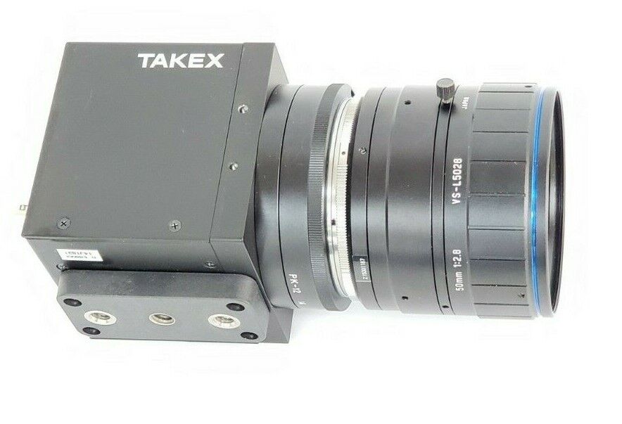 TAKENAKA LTD TAKEX TL-5150UCL LINE SCAN CAMERA W/ VS-L5028 50MM 1:2.8 & PK12