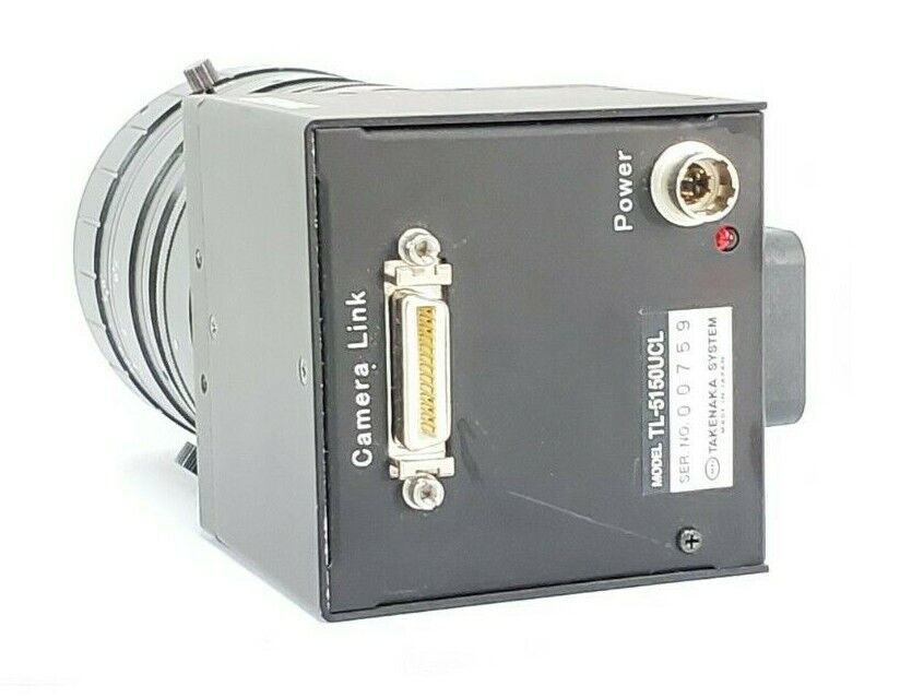 TAKENAKA LTD TAKEX TL-5150UCL LINE SCAN CAMERA W/ VS-L5028 50MM 1:2.8 & PK12