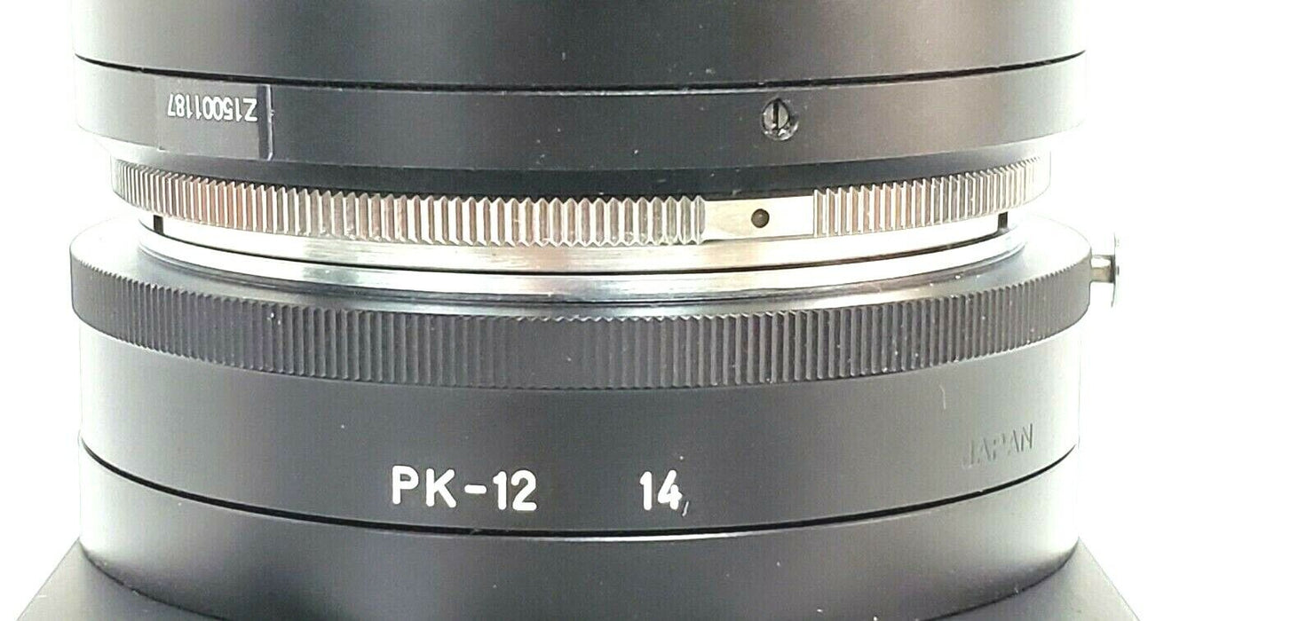 TAKENAKA LTD TAKEX TL-5150UCL LINE SCAN CAMERA W/ VS-L5028 50MM 1:2.8 & PK12