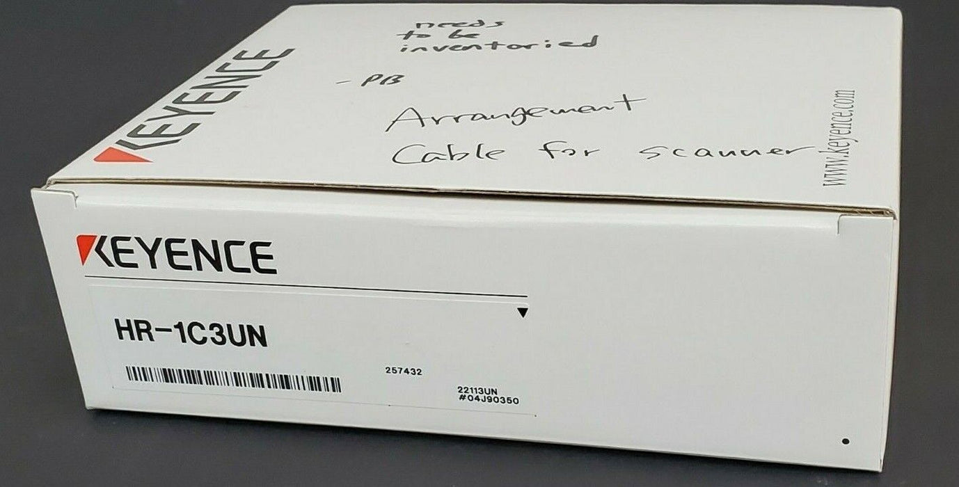 NIB KEYENCE HR-1C3UN COMMUNICATION CABLE REV. C HR1C3UN