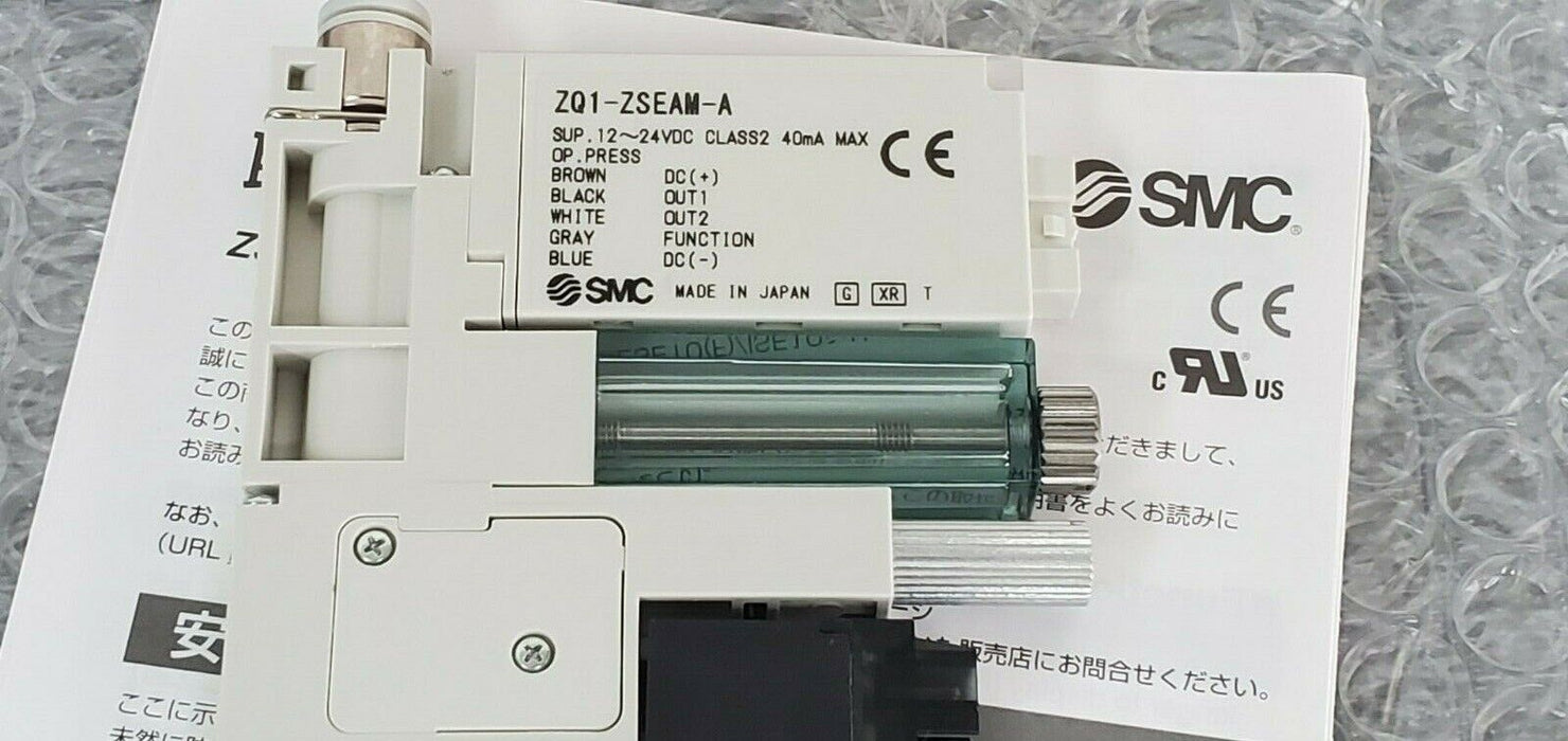 NEW SMC ZQ1101U-K1Y5L-EAMG-33-Q VACUUM EJECTOR ZQ1101UK1Y5LEAMG33Q
