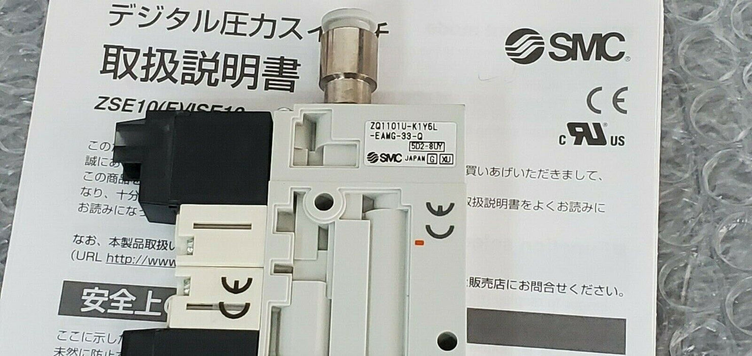 NEW SMC ZQ1101U-K1Y5L-EAMG-33-Q VACUUM EJECTOR ZQ1101UK1Y5LEAMG33Q