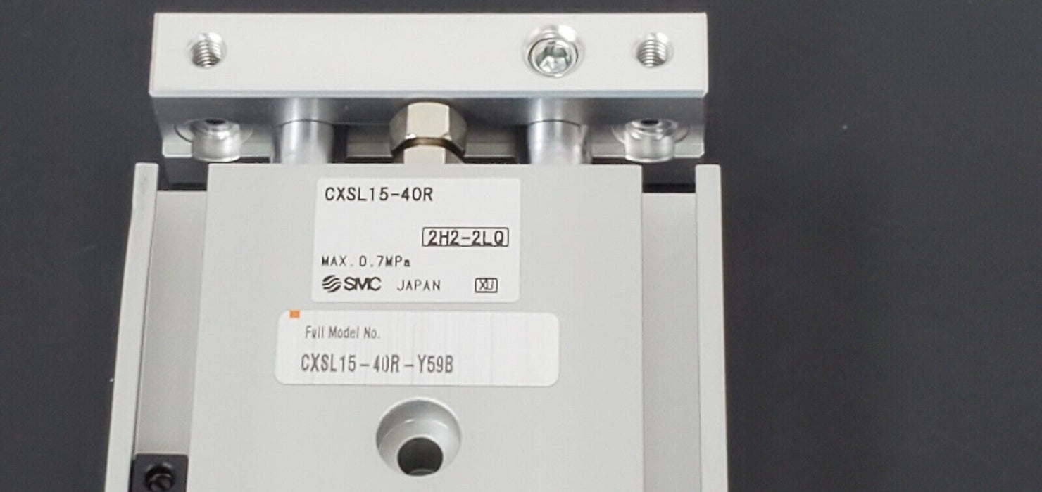 NEW SMC CXSL15-40R-Y59B CYLINDER CXSL1540RY59B MAX. 0.7MPa