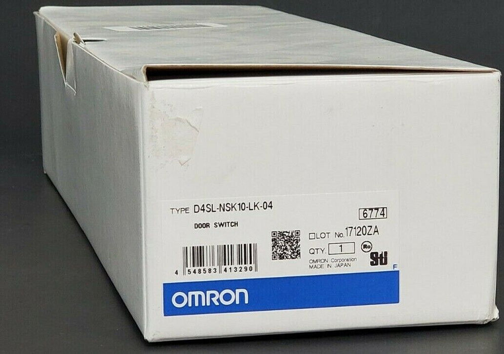 NIB OMRON D4SL-NSK10-LK-04 GUARD LOCK SAFETY-DOOR SWITCH D4SLNSK10LK04