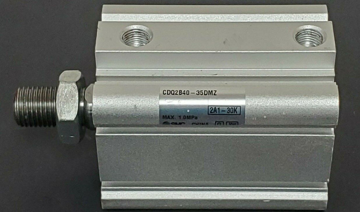 NEW SMC CDQ2B40-35DMZ COMPACT CYLINDER CDQ2B4035DMZ MAX. 1.0MPa