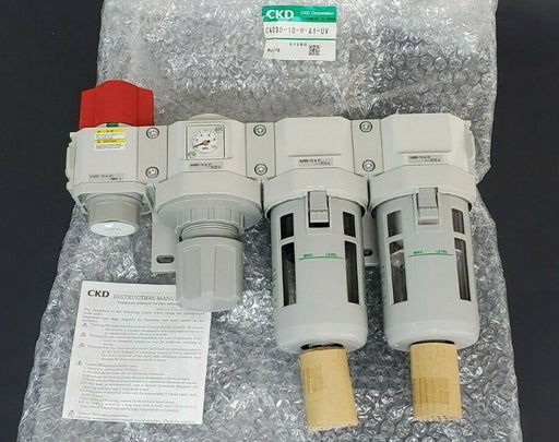 NEW CKD C4030-10-W-X1-UV MODULAR TYPE FILTER ASSEMBLY V3000-10-W-X1