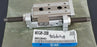 NEW SMC MXQB-208 SLIDE TABLE SHOCK ABSORBERS BOTH ENDS 8MM BORE 20MM STROKE