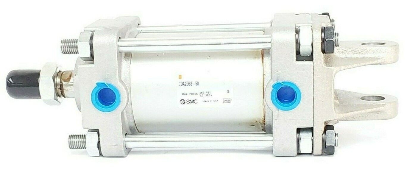 NEW SMC CDA2D63-50 TIE-ROD CYLINDER 145PSI CDA2D6350