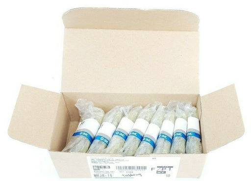 LOT OF 8 NEW SMC MXJ8-15 PRECISION AIR SLIDE TABLE CYLINDERS MXJ815