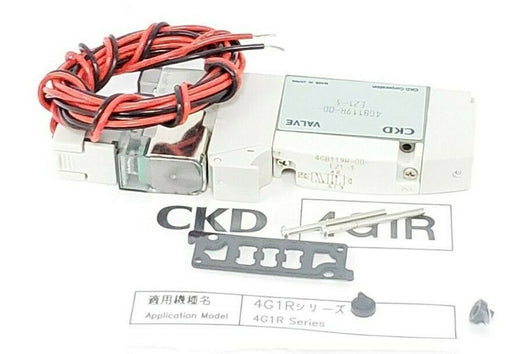 NIB CKD CORP. 4GB119R-00-E21-3 PNEUMATIC VALVE 4GB119R00E213