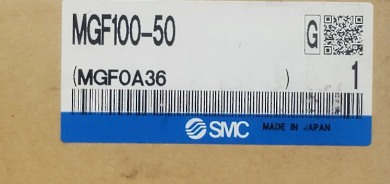 NIB SMC MGF100-50 GUIDE CYLINDER MGF10050