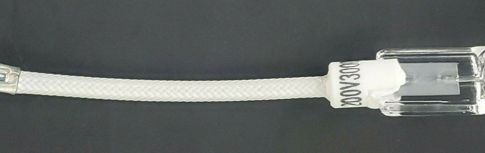 LOT OF 2 NIB INF QIR200V-3000W INFRARED HALOGEN HEATER LAMPS W-G QIR200V3000W