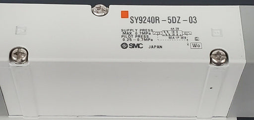 NEW SMC SY9240R-5DZ-03 SOLENOID VALVE SY9240R5DZ03, 0.25~0.7MPa