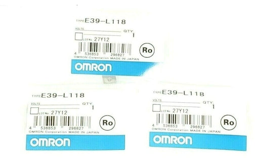 LOT OF 3 OMRON E39-L118 PROTECTIVE BRACKETS E39L118