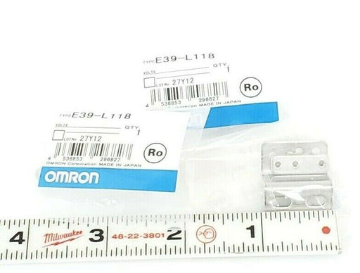 LOT OF 3 OMRON E39-L118 PROTECTIVE BRACKETS E39L118