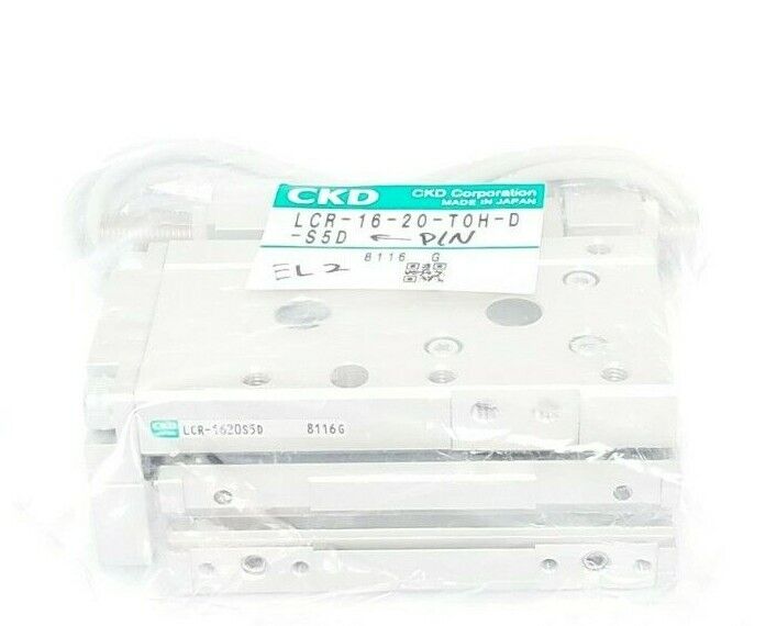 NEW CKD LCR-1620S5D LINEAR SLIDE CYLINDER LCR-16-20-T0H-D-S5D