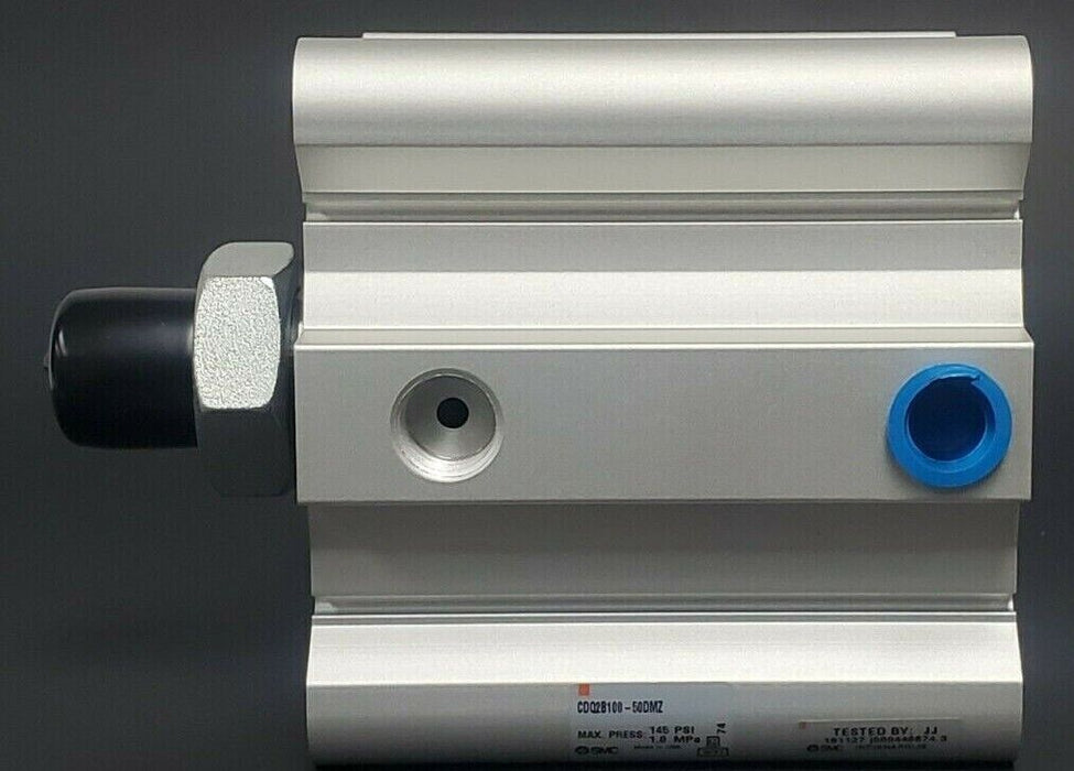 NEW SMC CDQ2B100-50DMZ COMPACT CYLINDER CDQ2B10050DMZ, 145PSI 1.0MPa