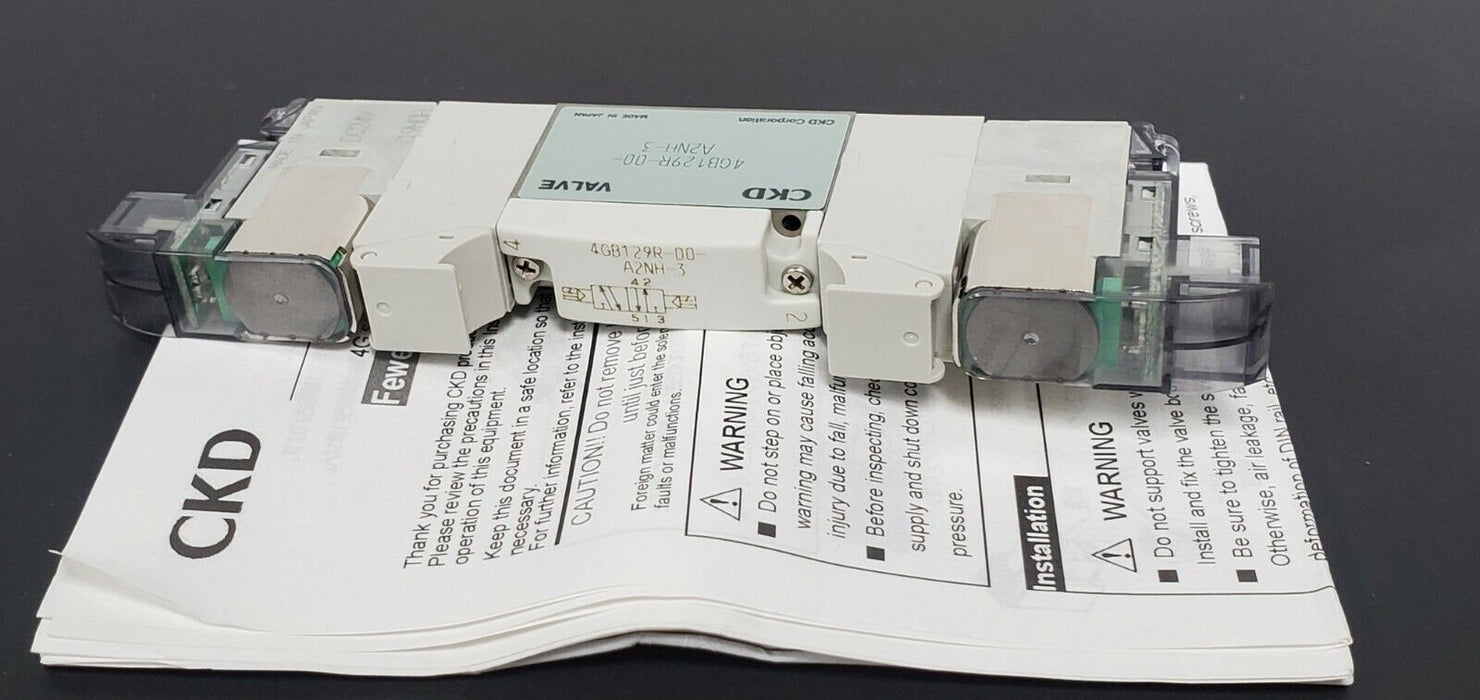 CASE OF 36 NIB CKD 4GB129R-00-A2NH-3 PILOT VALVES DC24V 4GB129R00A2NH3