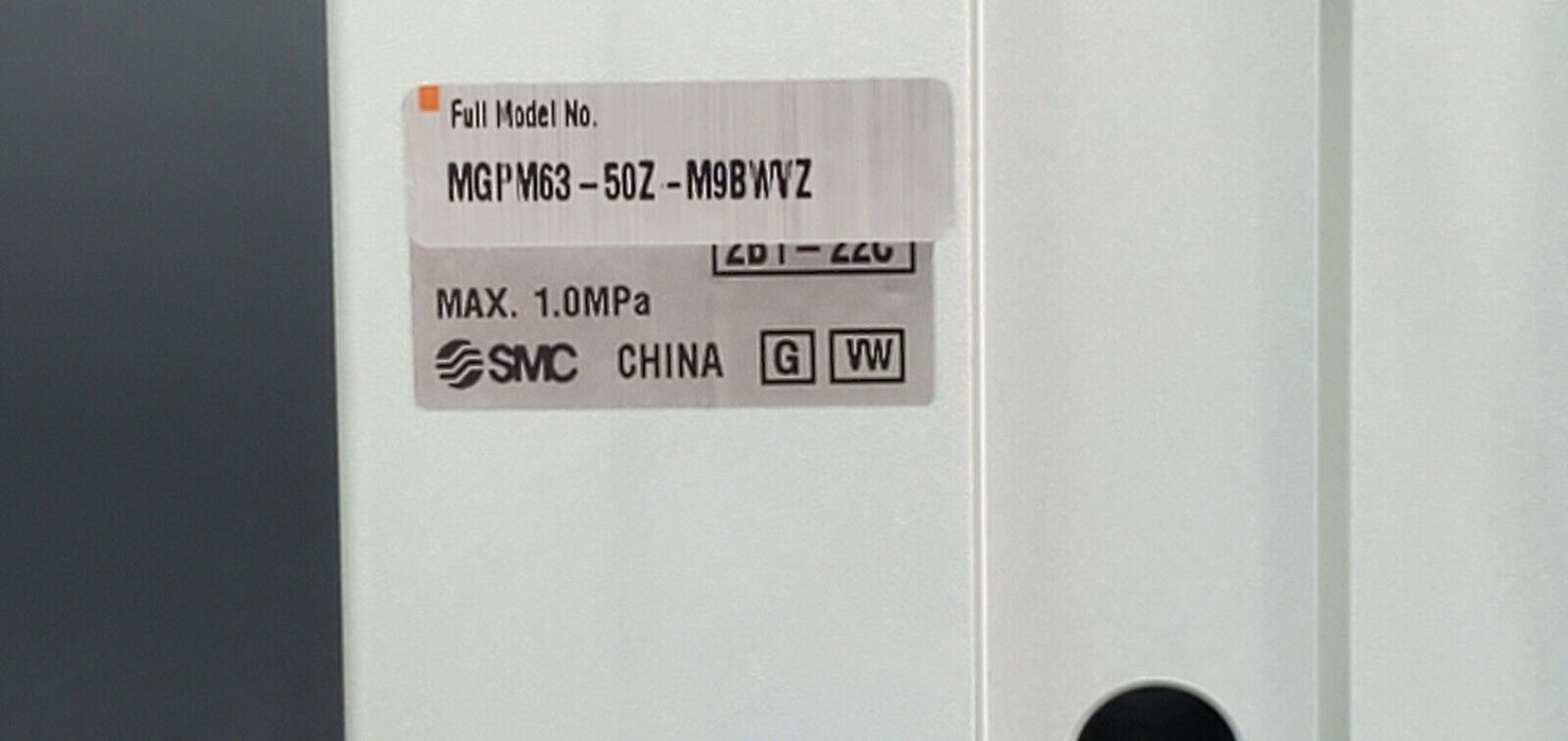 NEW SMC MGPM63-50Z-M9BWVZ MGP-Z SERIES CYLINDER MGPM6350ZM9BWVZ MAX. 1.0MPa