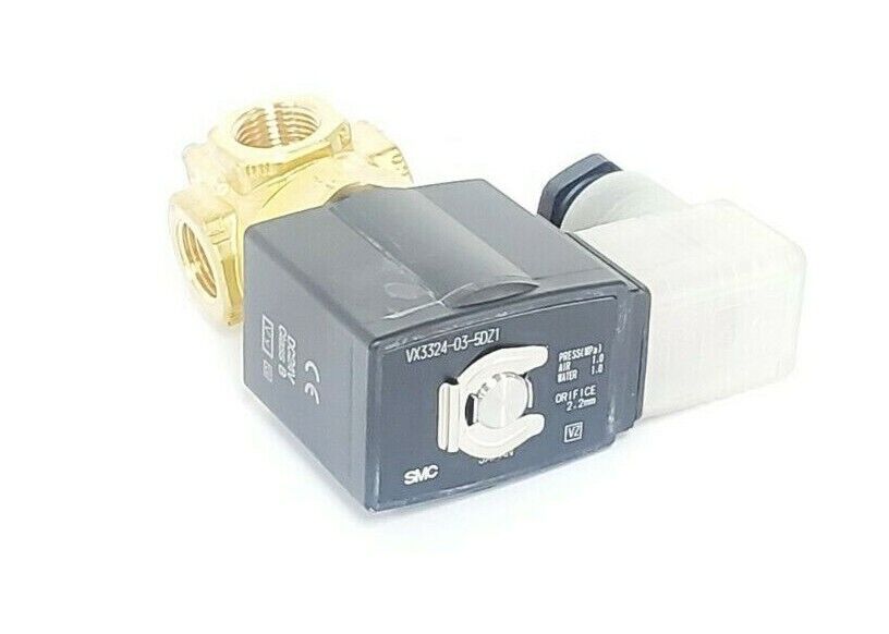 NEW SMC VX3324-03-5DZ1 DIRECT OP 3 PORT SOLENOID VALVE VX3324035DZ1