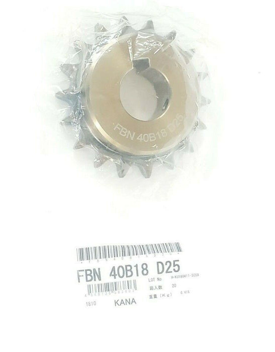 LOT OF 3 NEW MISUMI FBN 40B18 D25 FINISHED BORE SPROCKETS FBN40B18D25