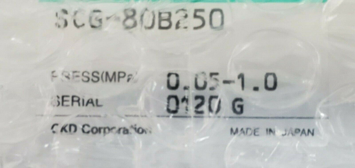 NIB CDK SCG-LB-80B-250-T2YH-D CYLINDER SCGLB80B250T2YHD