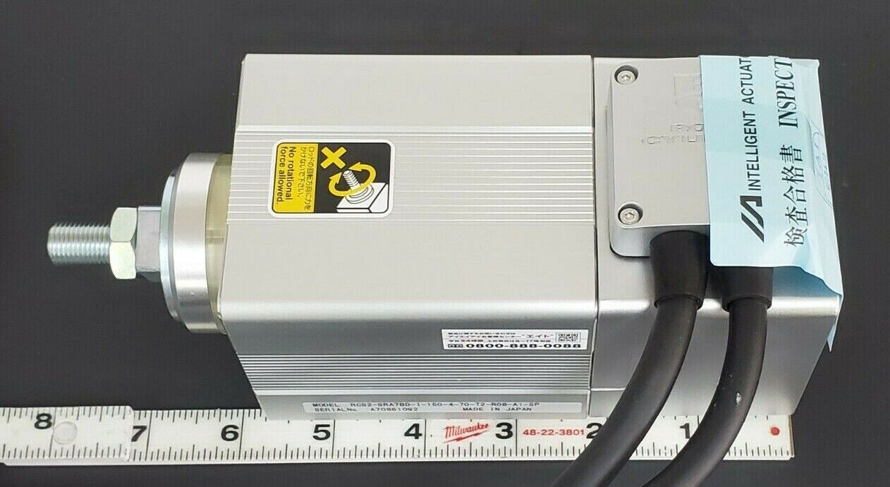 NEW IAI CORP. RCS2-SRA7BD-I-150-4-70-T2-R08-A1-SP ROBO CYLINDER CB-X3-PA080