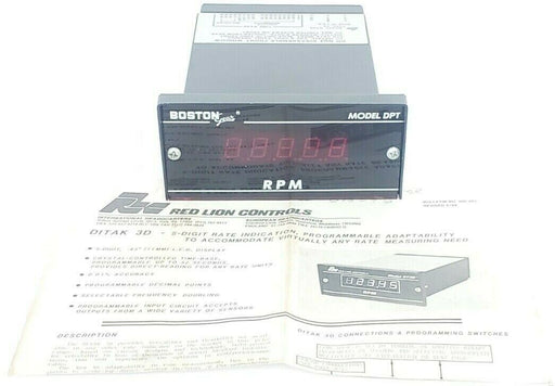 NEW BOSTON GEAR MODEL DPT CONTROLLER PT#: OEMEG001, OEMEG001 REDLION RPM