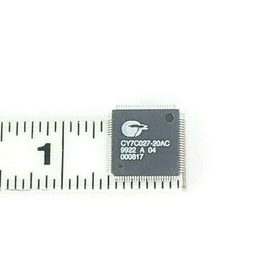 LOT OF 9 NEW CYPRESS SEMI CY7C02720AC SRAM CHIPS SYNC DUAL 5V, CY7C027-20AC