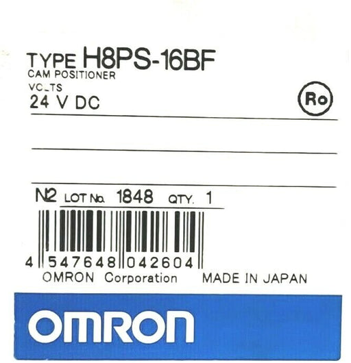 NIB OMRON H8PS-16BF CAM POSITIONER 24V DC, H8PS16BF
